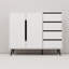 Commode 4 tiroirs Korion