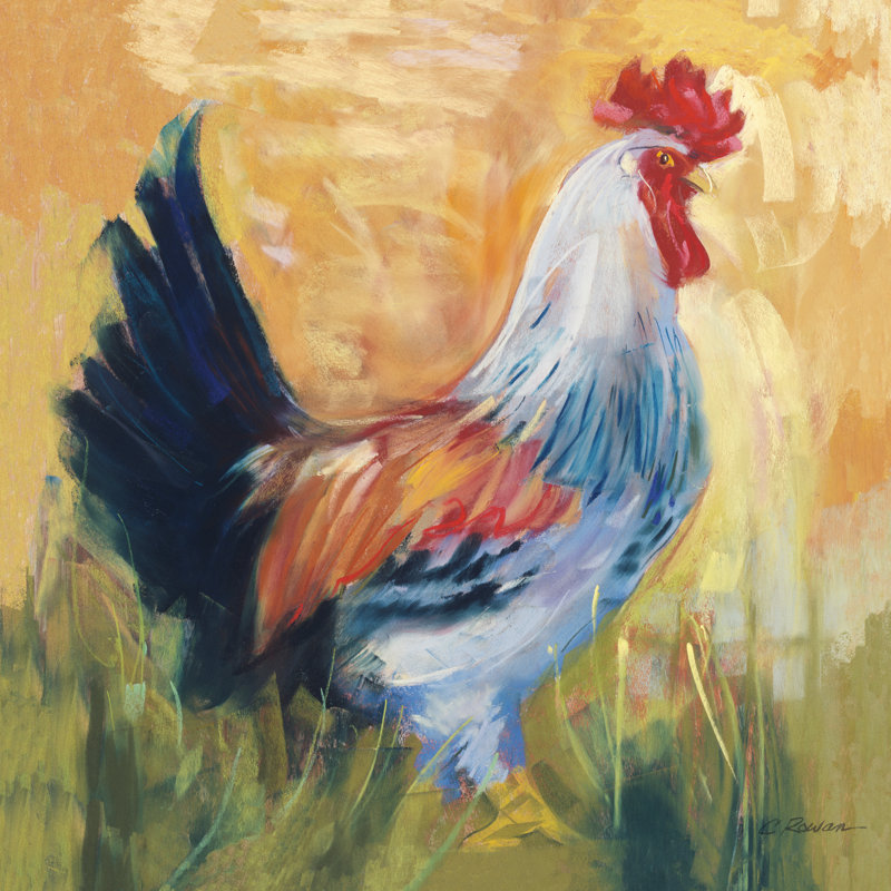 Horace by Carol Rowan - Wrapped Canvas Painting, 76cm H x 76cm W