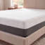 Matelas en mousse viscoélastique imprégnée de gel avec housse régulatrice de température
