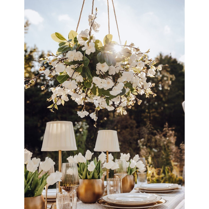 Florienne Cherry Blossom Garden Chandelier, Snow