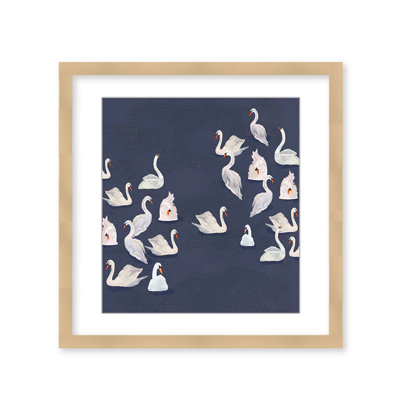 Nature Inspired Modern Ensemble: Swan Serenade