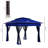 Outsunny 11' X 11' Pop Up Canopy-112831155-112831157