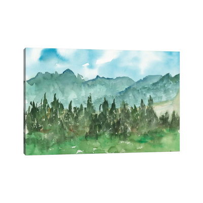 Stand Of Evergreens II by Ethan Harper - Wrapped Canvas Gallery-Wrapped Canvas Giclée