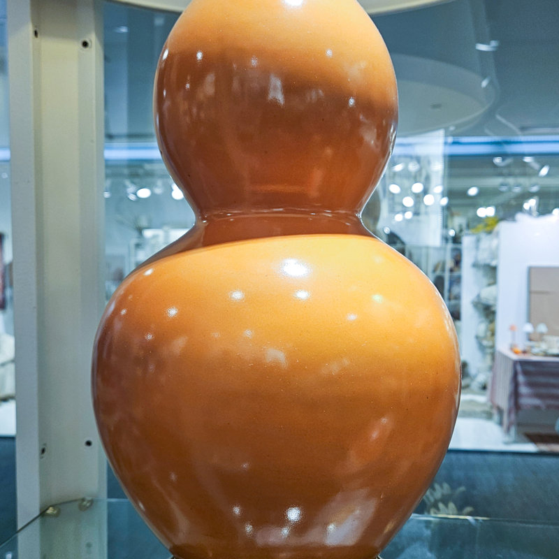Porcelain Vase Orange