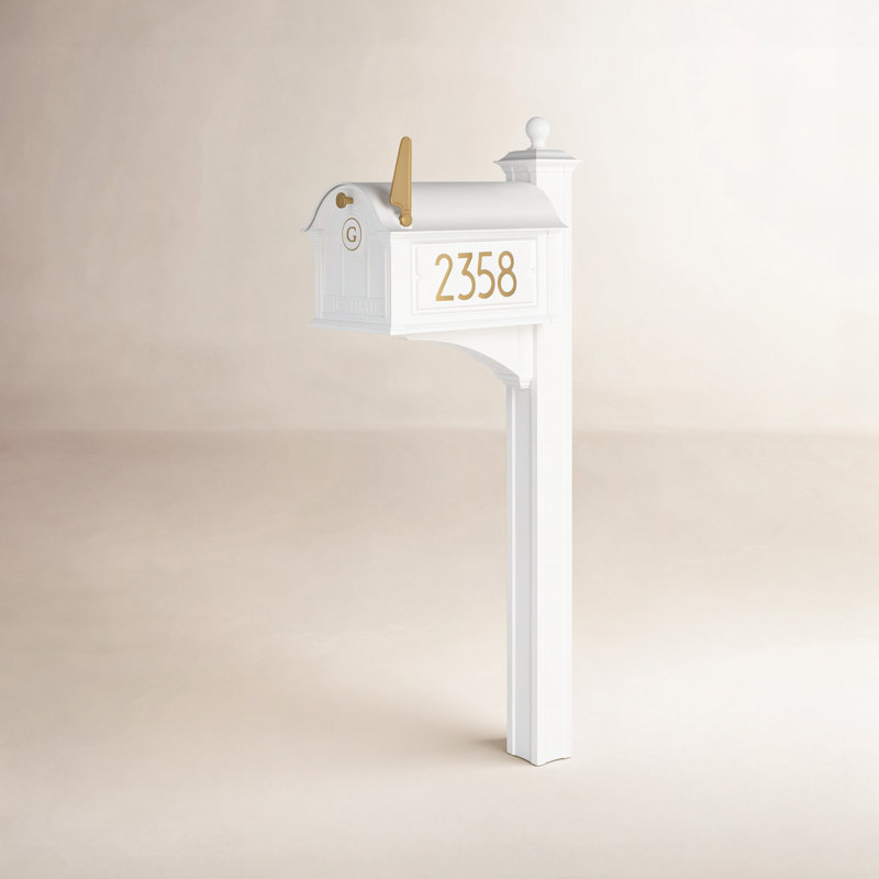 Boîte aux lettres Balmoral, Blanc, Oui