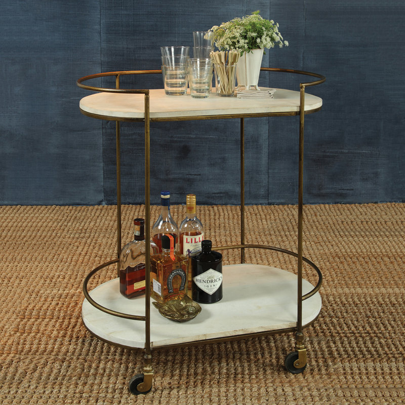 Metal Bar Cart