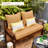 Outdoor 4'' Bench Seat / Back Cushion-503256096
