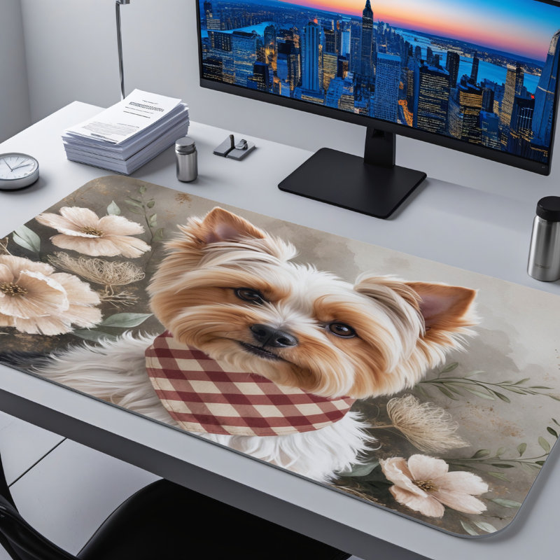 Polyester Desk Pad, 23.6x13.8