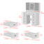 110cm Dressing Table with Tri-Fold LED Mirror & 9 Drawers - High-Capacity Vanity with Hidden Storage
