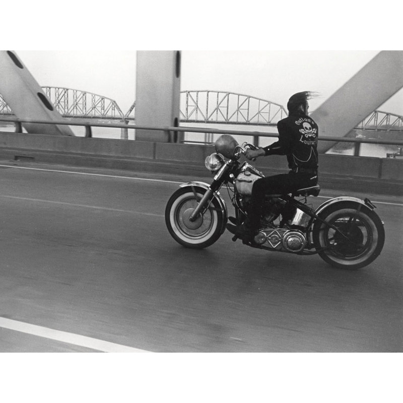 Traversée de la rivière Ohio, H 14 po x l 18 po