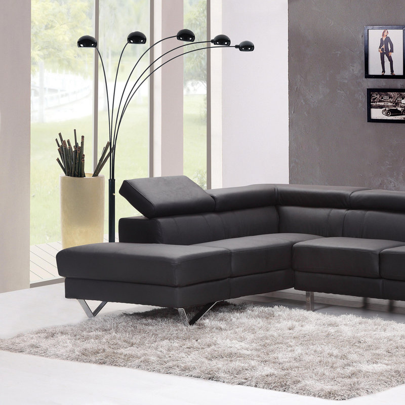 Lampe HEAD CAP STYLE FLOOR, Noir