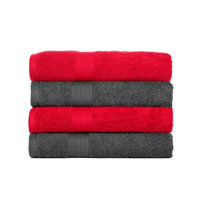 Hand Towel 100% Cotton 600 GSM Assorted Colors 