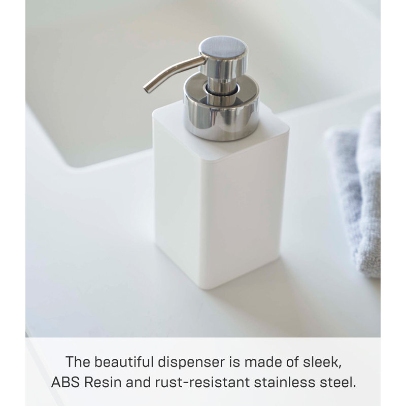 White Modern Minimalist Foaming Soap Dispenser