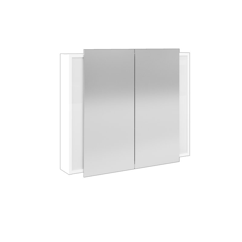 Tovar Bathroom Cabinet, Arctic White HG