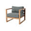 Venice Outdoor Teak Lounge Chair-1371331838