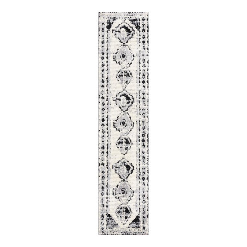 Ithalia Oriental Indoor Rug, Runner 2'7" x 12'