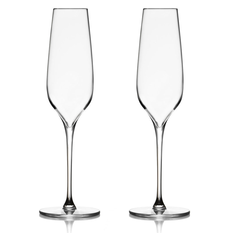 Nambe Vie Champagne Flutes