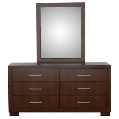 Commode 6 tiroirs avec miroir Tapper