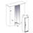 Azienda Dual Temperature Zone 24'' Wine Cooler 108 Bottles with Two Refrigerated Drawers