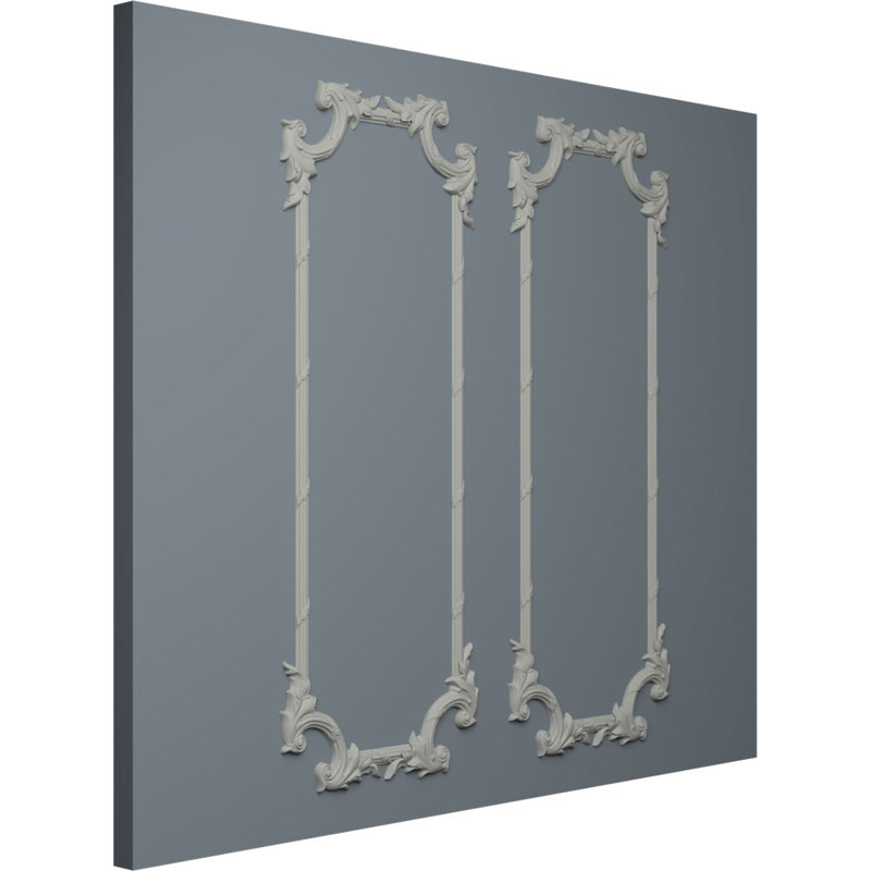 Tirana Panel Moulding Ki, 28"W x 72"H, Double