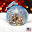 Holiday Splendor 5'' Glass Ball Ornament