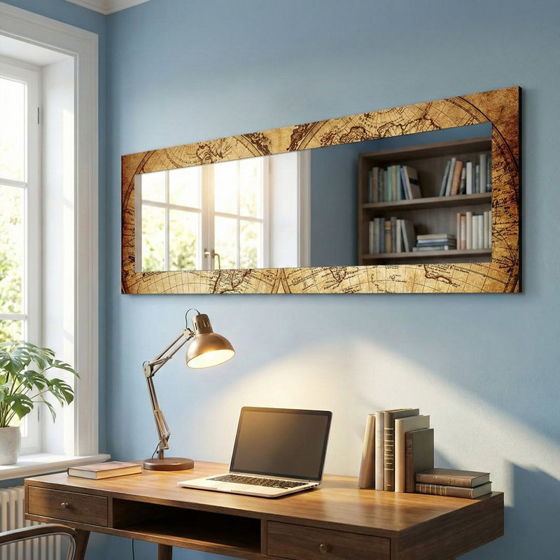 Domanico Solid Wood Mirror