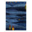 Blue Color Fine Hand knotted Persian Gabbeh 5'1'' X 6'7''