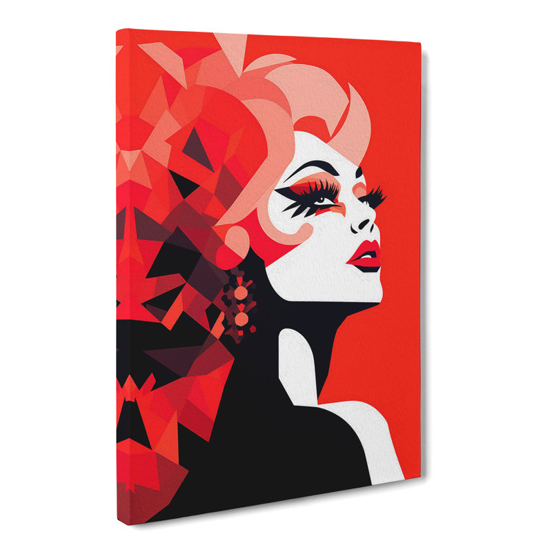 Drag Queen Minimalism - Print, 50cm H x 35cm W x 3cm D