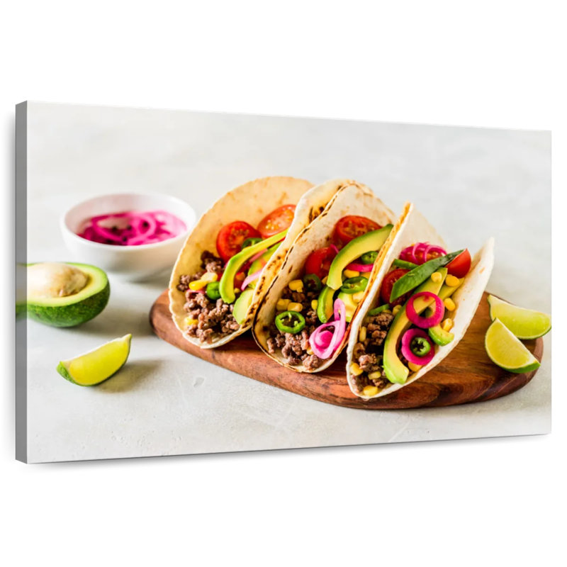 Tacos frais Yarlin, H 16 po x l 24 po