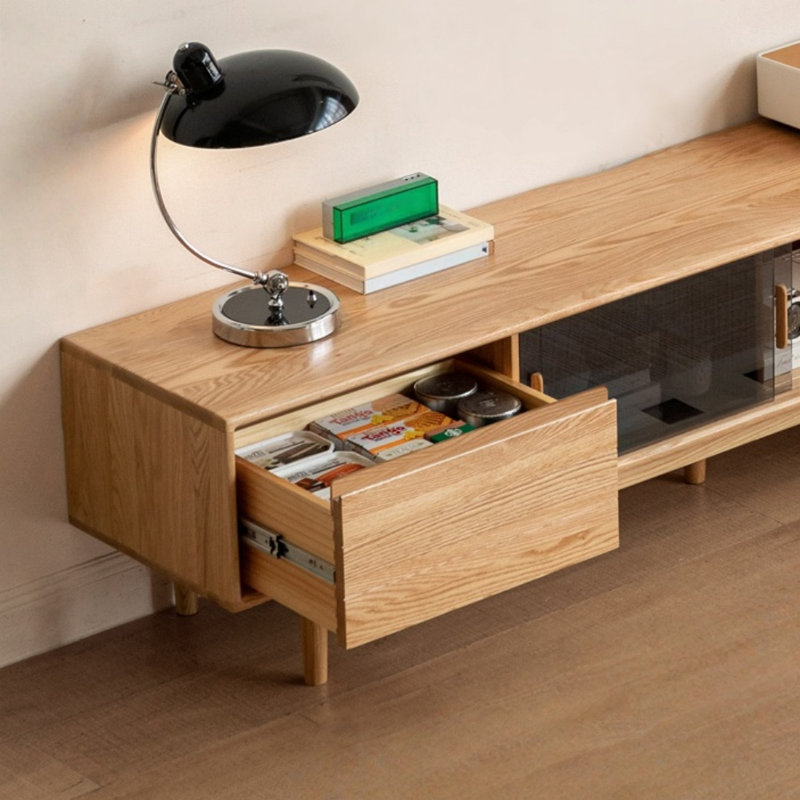 Simple Solid Wood TV Stand