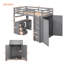 Lit mezzanine avec tiroirs, bureau et garde-robe-927013087-927013084