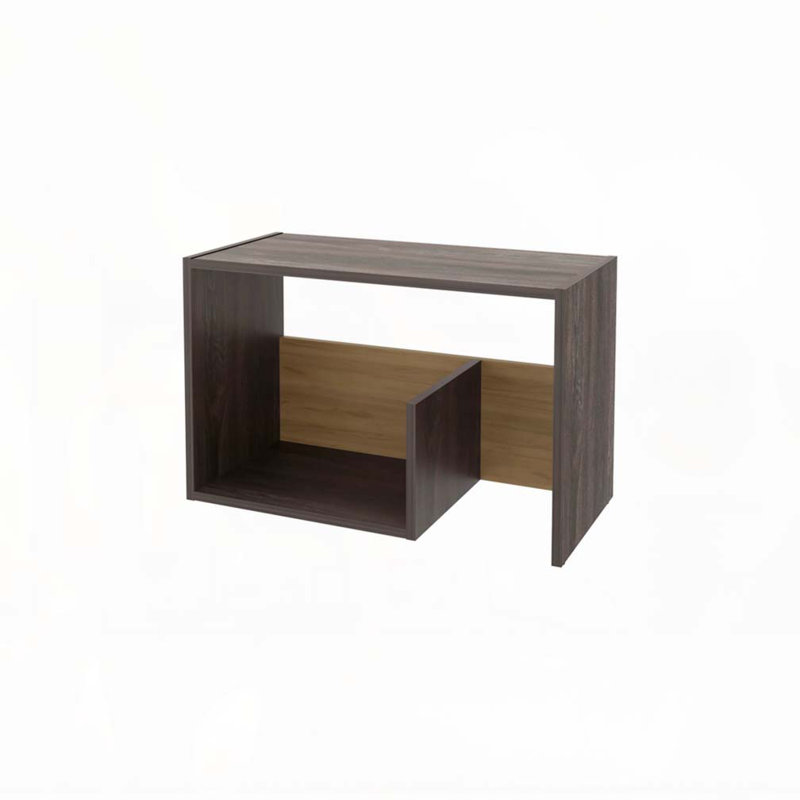 Side Table Sallis Nightstand Living Room Furniture, Brown/Natural