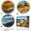 Wisconsin, Jackson Lake - paysages, impressions d'art mural-28371379-28371382