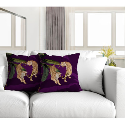 Housse et insert de coussin carré intérieur / extérieur 