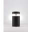 Black Integrated LED Metal Bollard Light-156658568