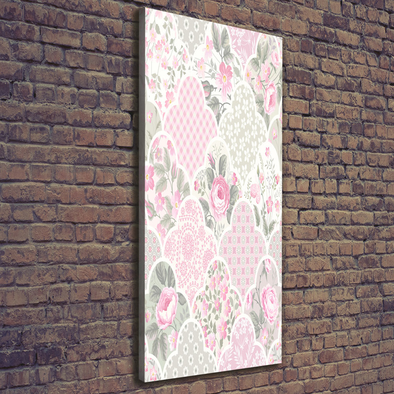 Roses 1 Piece Wrapped Canvas Wall Art
