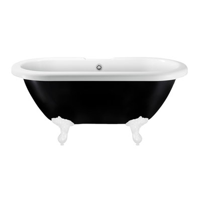 Baignoire de trempage sur pieds 59 po.