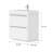 Nakagawa 24'' Single Bathroom Vanity with Resin Top