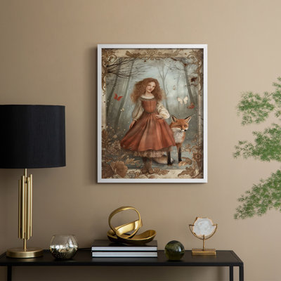 «WOMEN Series CDVI», reproduction encadrée - bois massif