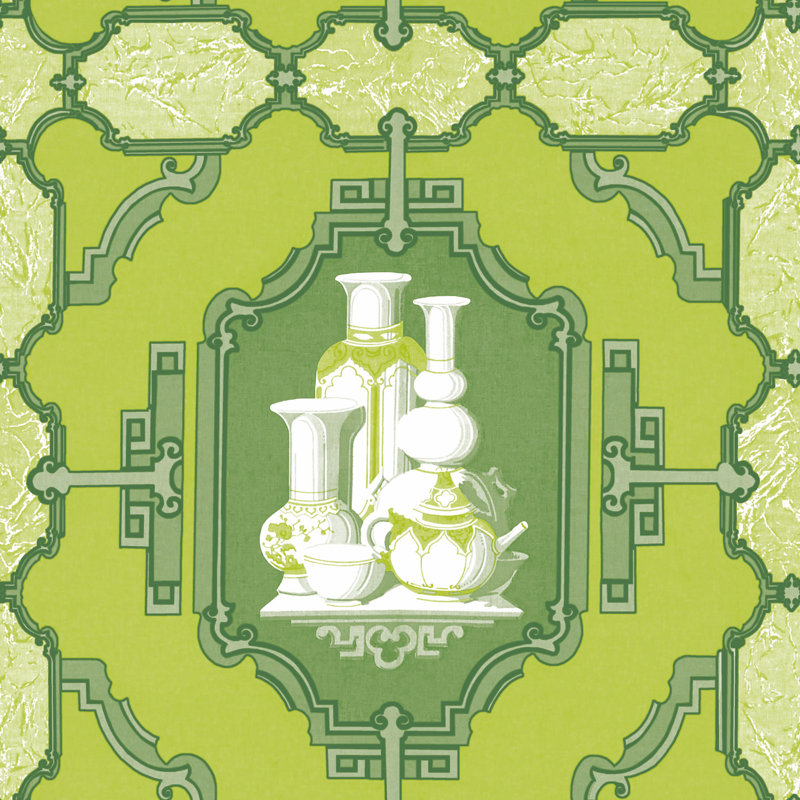 Porcelanas Wallpaper Roll, Lima