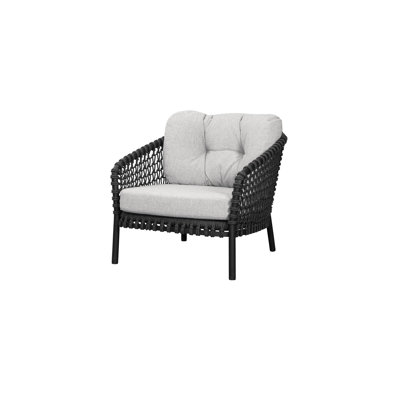 Ocean Large Lounge Chair with Cane-line Rope
