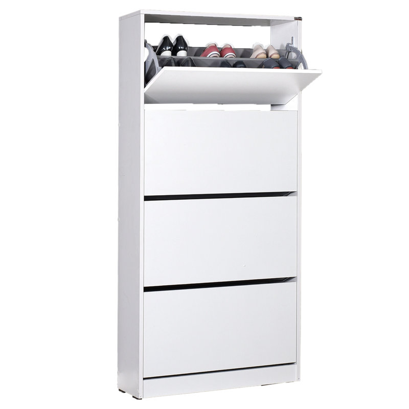 24 Pair Shoe Storage Cabinet