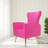 Milana 27" Wide Velvet Wingback Chair-1752531625