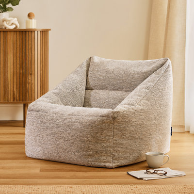 icon Natalia Woven Armchair Bean Bag, Natural