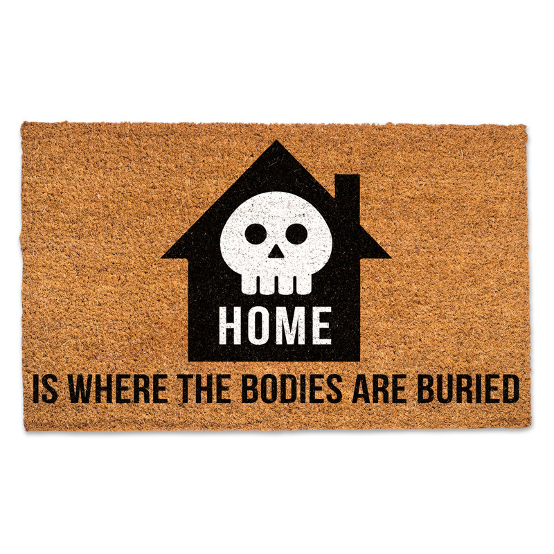 Hayzleigh Non-Slip Halloween Outdoor Doormat