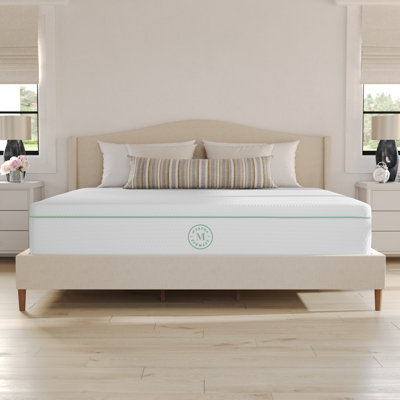 Matelas en mousse à mémoire de forme à double action de qualité moyenne Martha Stewart SleepComplete