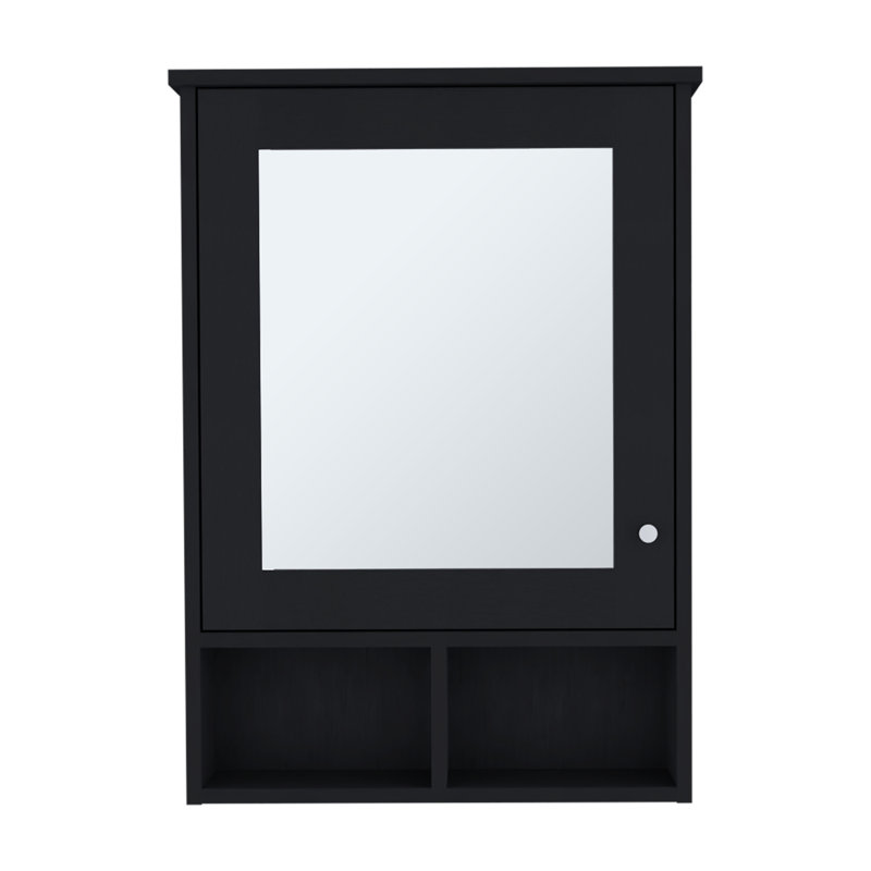 Medicine Cabinet Gibson, Bathroom, Matte Black