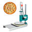 Aplatisseur de pâte à pizza manuel de 9,5 pouces réglable à la machine à pâtes 24 cm, parfait pour le pain de viande et les petits pains faits maison, convient à la cuisine et au restaurant