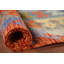 Tapis en laine multicolore réversible 7 x 10