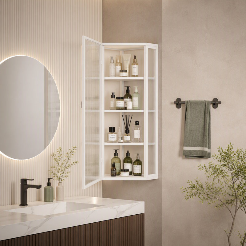 Accent Cabinet, White